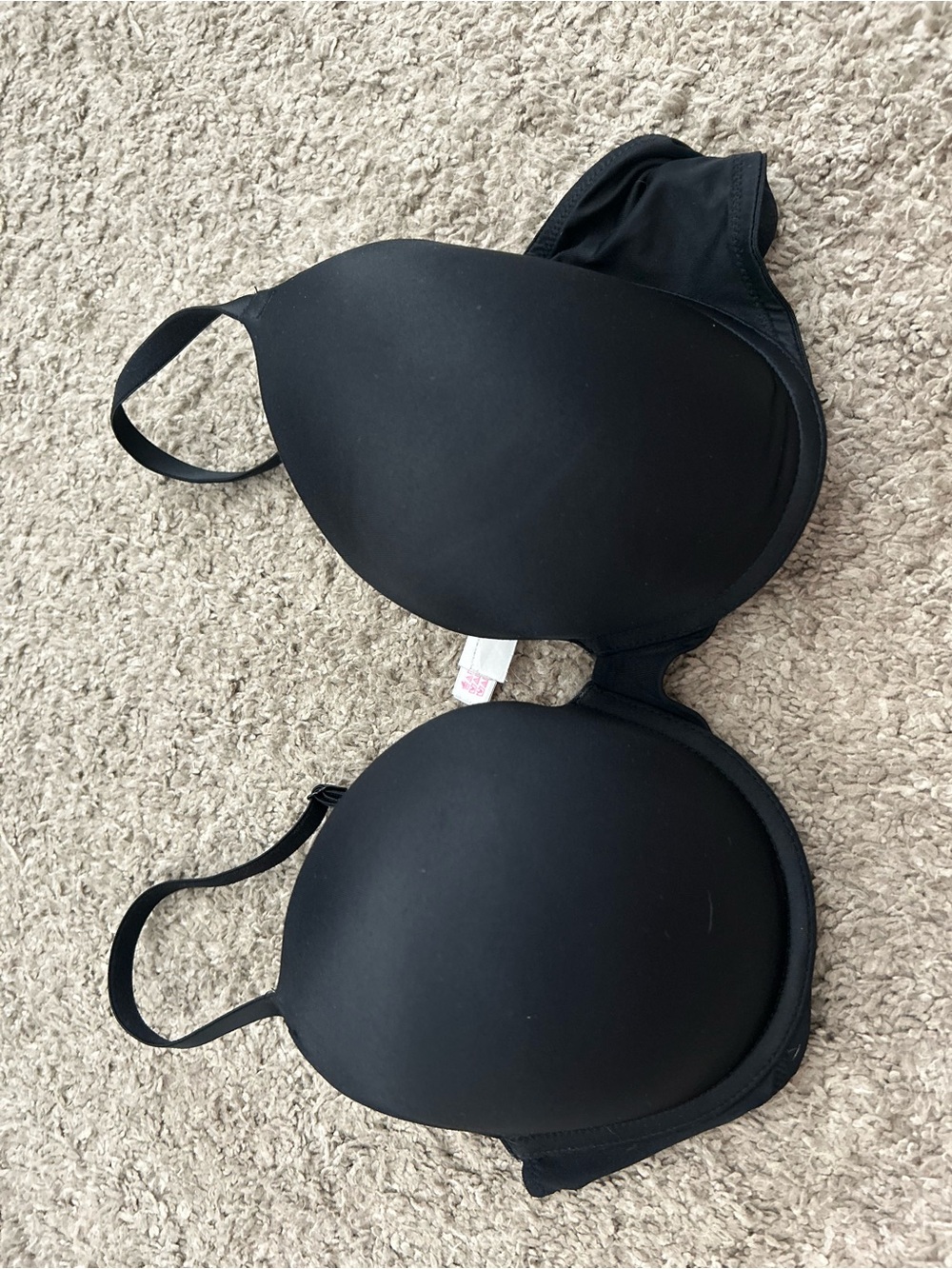 PINK Victoria's Secret Black Smooth T-Shirt Bra